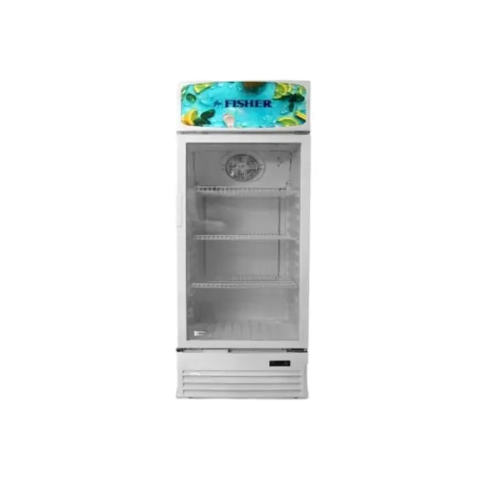 ثلاجة عرض فيشر FR-SC320W ثلاجة عرض فيشر 320 لتر 11.6 قدم زجاج أبيض