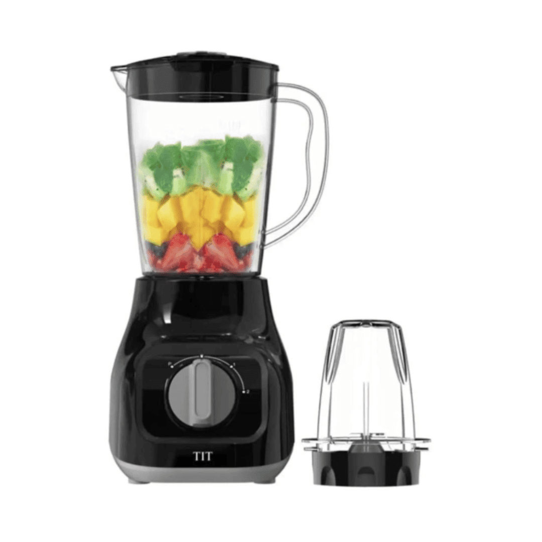 خلاط تي اي تي TB-1216 خلاط تي اي تي 1.5 لتر مع مطحنة بن 400 واط