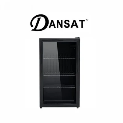 ثلاجة دانسات عرض 3 قدم زجاج موديل D190SC